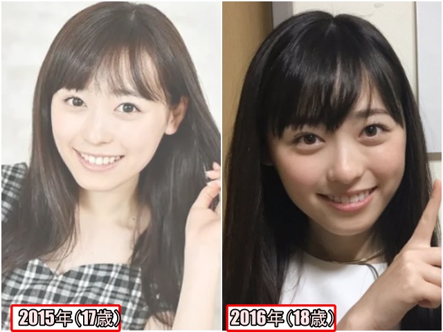 17歳と18歳の福原遥