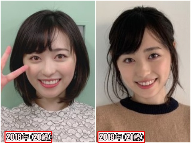 20歳と21歳の福原遥