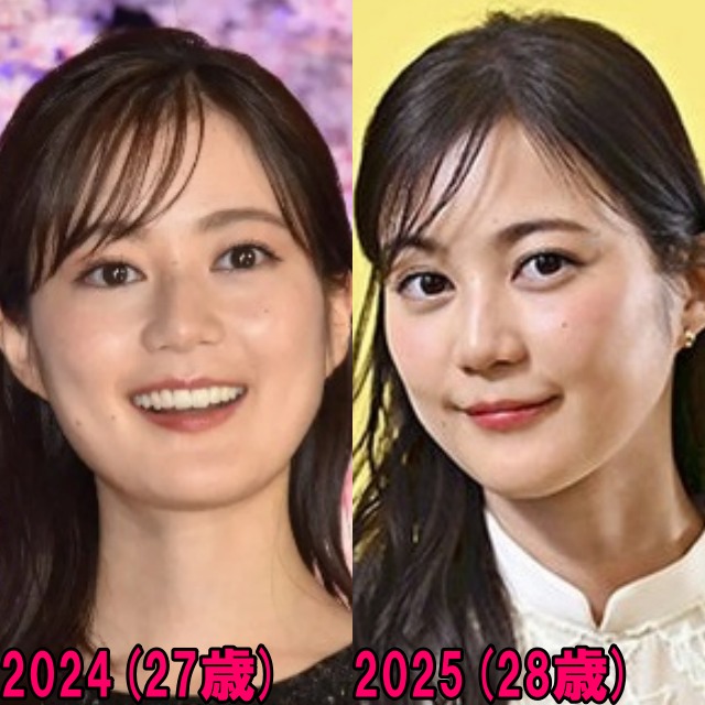 生田絵梨花の2024年と2025年の画像