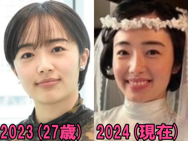 森田望智の2023年と2024年の画像