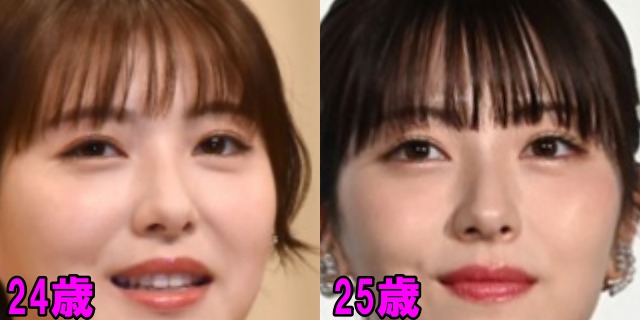 浜辺美波の25歳の目の画像