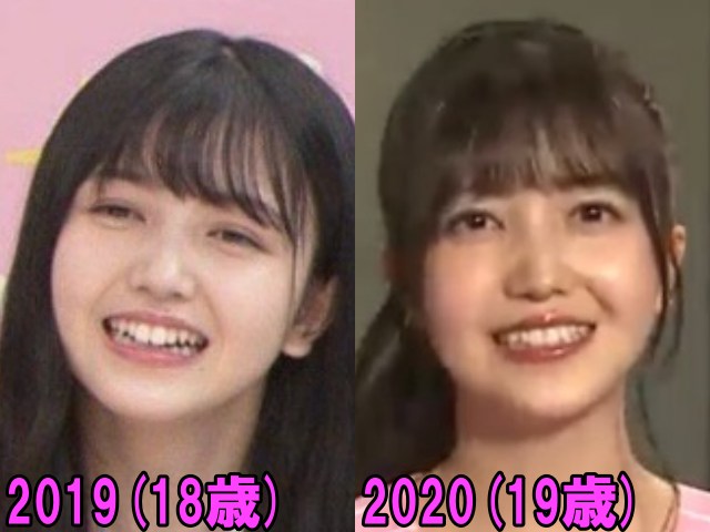 久保史緒里の2019年と2020年の画像