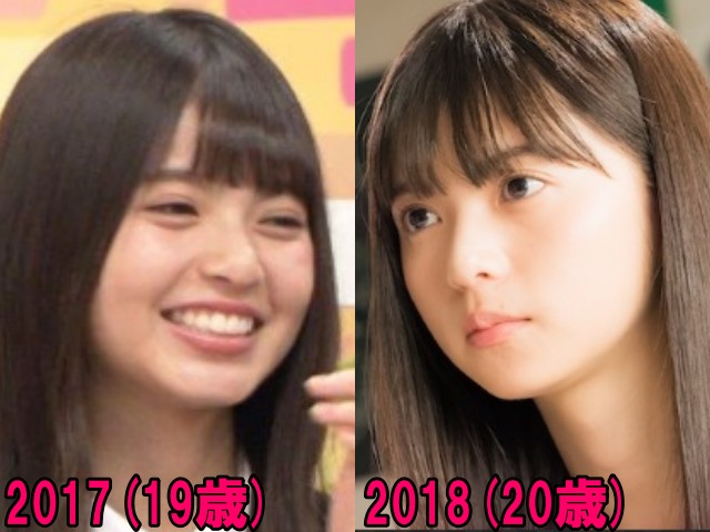 齋藤飛鳥の2017年と2018年の画像