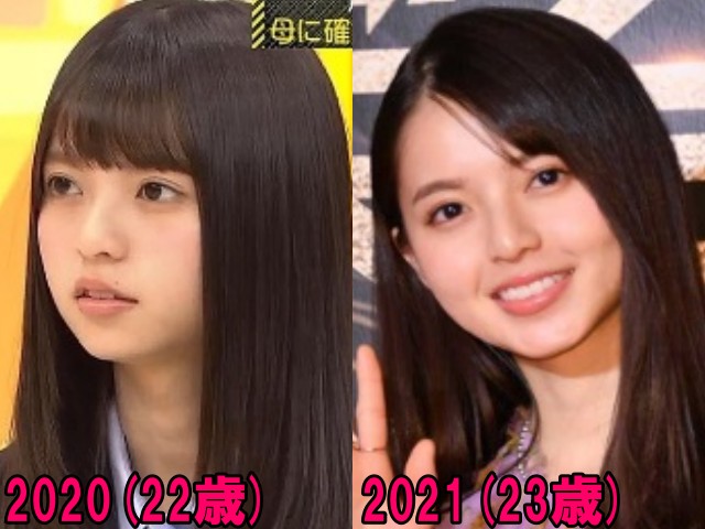 齋藤飛鳥の2020年と2021年の画像