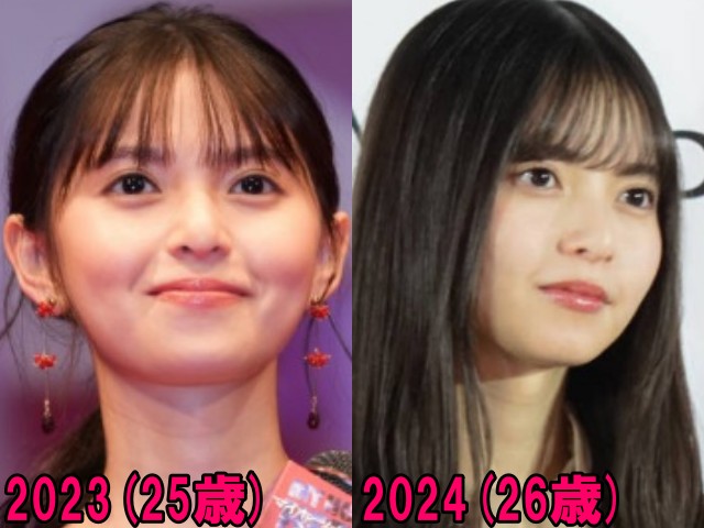 齋藤飛鳥の2023年と2024年の画像