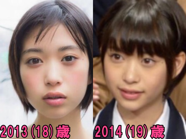 森川葵の2013年と2014年の画像