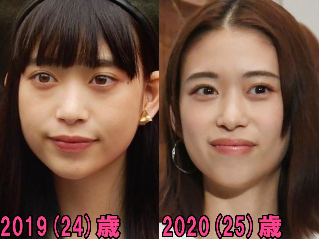 森川葵の2019年と2020年の画像