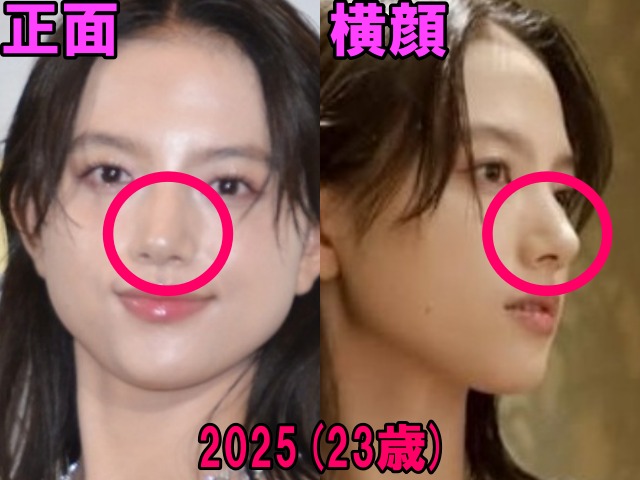 清原果耶の2025年の鼻の画像
