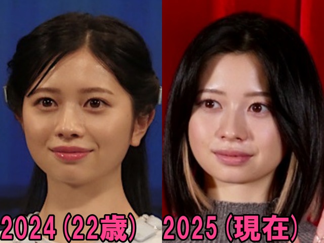 桜田ひよりの2024年と2025年の画像