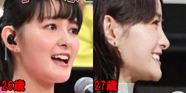 葵わかなの26歳と27歳の横顔