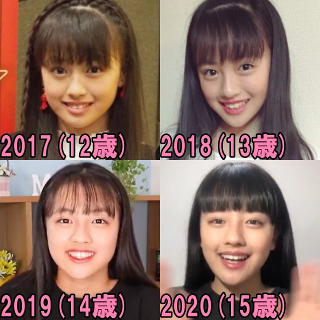 上坂樹里の2017年から2020年の画像