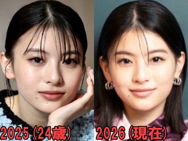 出口夏希の2025年と2026年の画像