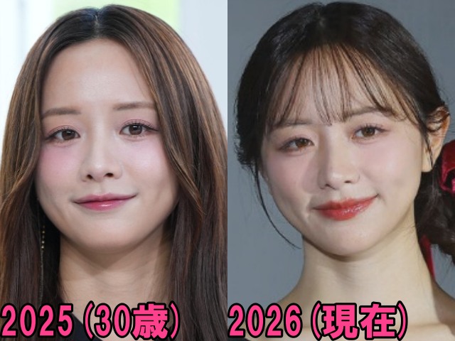 森香澄の2025年と2026年の画像